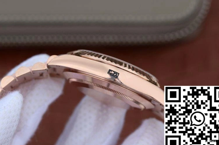 Brown Factory Rolex Date 228235 Dial Day 40mm EW 0417